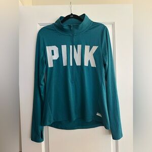PINK Victoria's Secret Teal Long Sleeve Top.